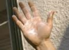 Friable surfaces - hand